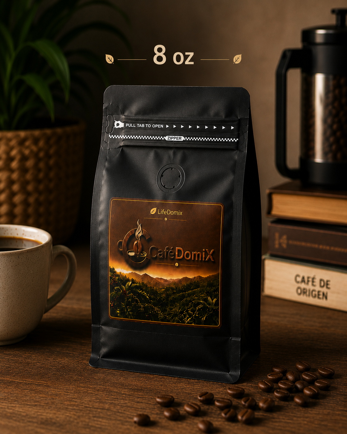 CaféDomiX 8oz